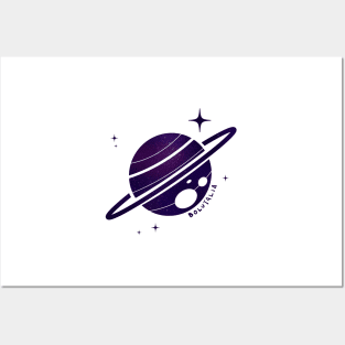 Aesthetic Galaxy Planet Design Posters and Art